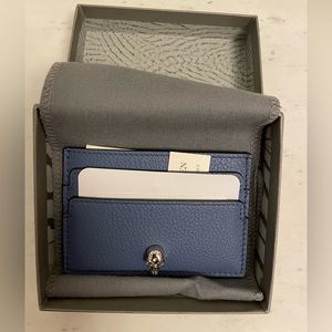 Alexander McQueen credit card holder, Never used, w/original packaging and tags